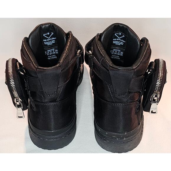 Adidas x Prada Men's US 6 Forum High Prada Core Black - Picture 7 of 16